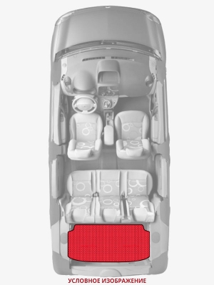 ЭВА коврики «Queen Lux» багажник для Nissan Dualis